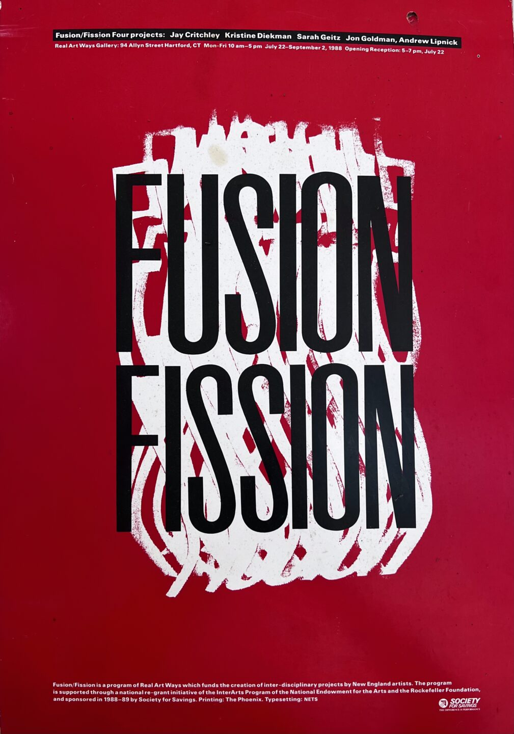 Fusion Fission Show Poster